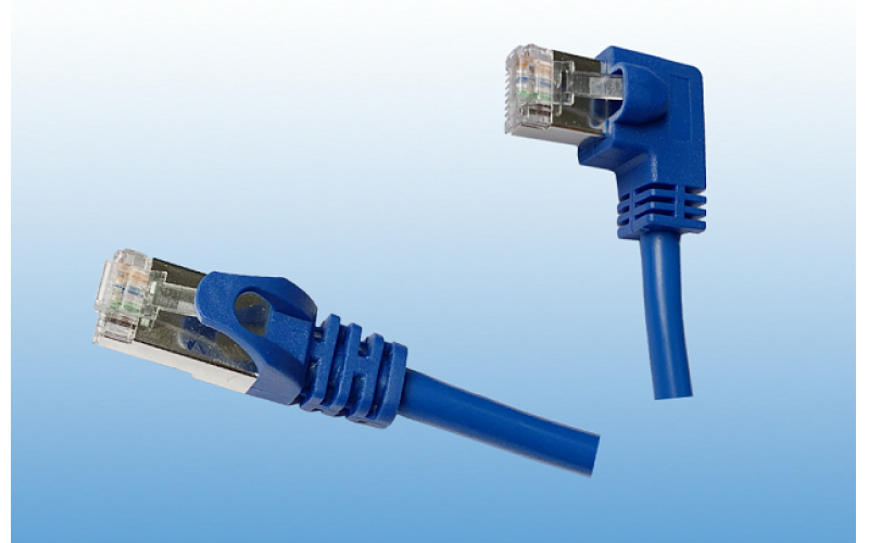 左角 RJ45 CAT5E 電纜E3