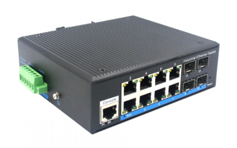 千兆4光8電管理型工業(yè)級交換機(jī) BL169GM-SFP