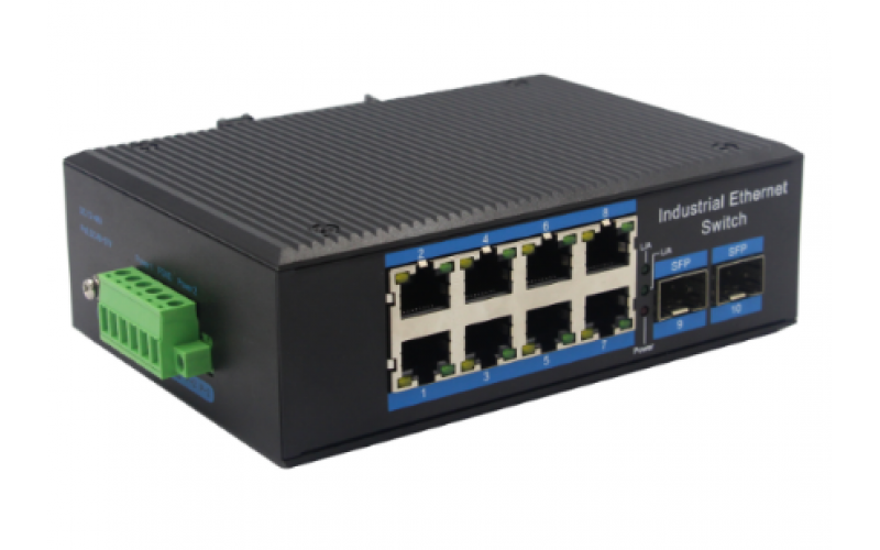 千兆2光8電工業(yè)以太網(wǎng)交換機 BL168GP-SFP