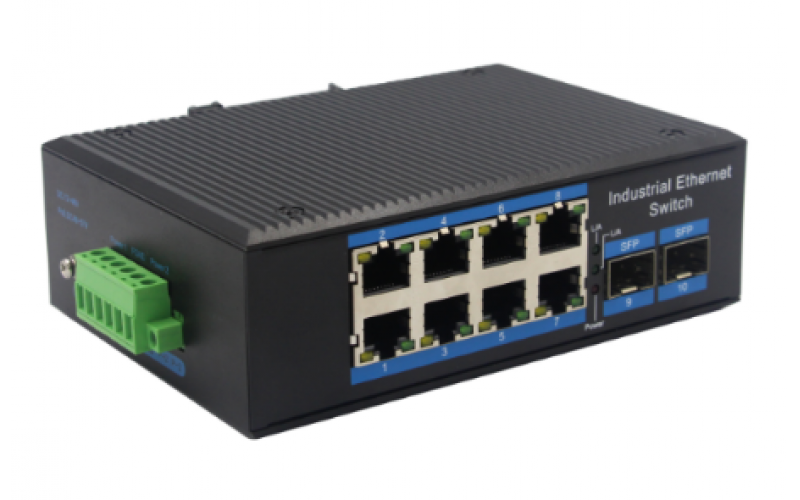 千兆2光8電工業(yè)級以太網(wǎng)交換機 BL168G