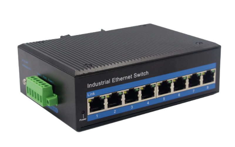 百兆8電口工業(yè)級以太網(wǎng)交換機 BL161