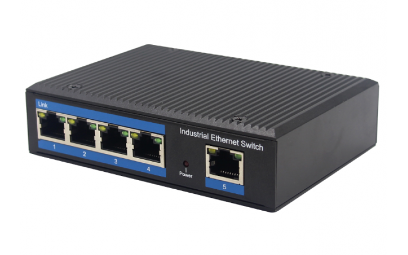 5路百兆電口工業(yè)級以太網(wǎng)POE交換機BL160P