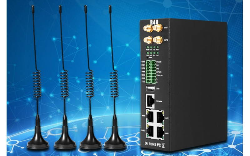 智慧城市網(wǎng)關(guān)工業(yè)路由器R40應(yīng)用在智慧城市