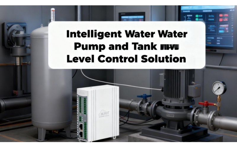 智能水泵與水箱液位控制解決方案 基于鋇錸技術BA190Pro邊緣I/O模塊