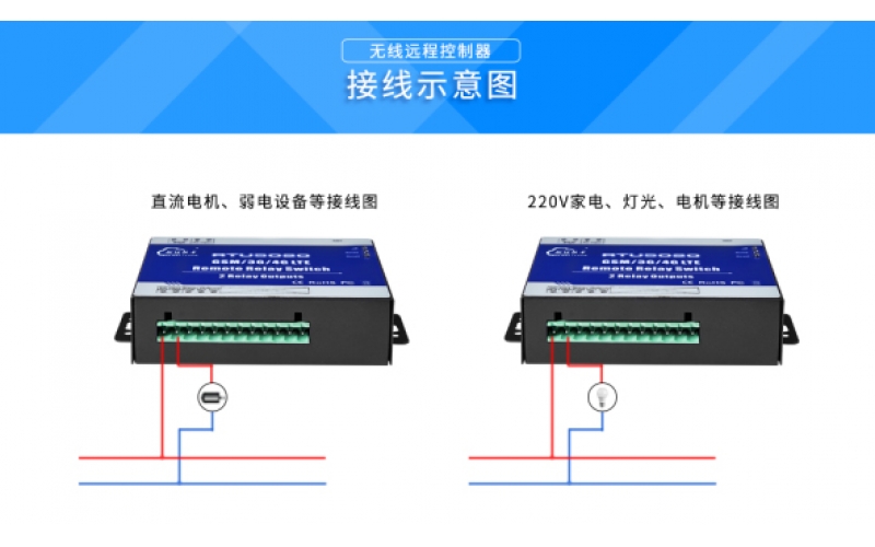 8路繼電器4G遠(yuǎn)程控制器RTU無線數(shù)據(jù)采集終端RTU5022