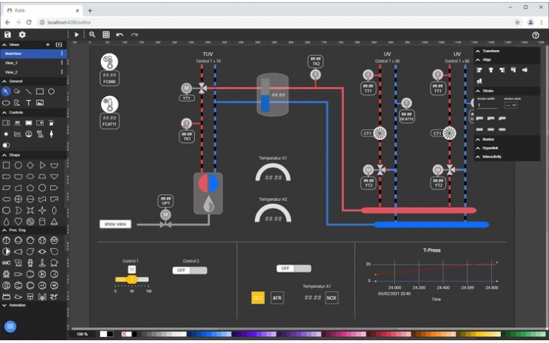 鋇錸技術ARMxy系列正式支持Web組態(tài)！BL410開啟邊緣可視化新時代
